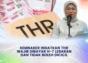 Kebijakan Tegas Pemerintah: THR Wajib Sesuai Hak Pekerja, Tidak Boleh Dicicil