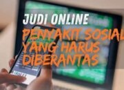 Judi Daring Ancam Masa Depan, Saatnya Bangkit Melawan