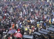 Publik Bersama Aparat Tolak Aksi Anarkis Ancam Demokrasi