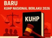 Pemberlakuan KUHP & KUHAP Baru 2026 Perkuat Kepastian Hukum Nasional