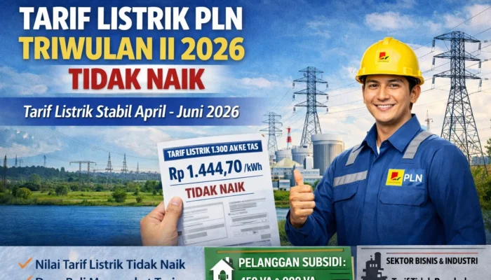  Tarif Listrik Tidak Naik, Perkuat Stabilitas Rumah Tangga dan UMKM
 
 