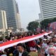 Kirab Merah Putih Rajut Kebhinekaan, Ribuan Pemuda Gaungkan Persatuan