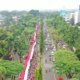 Pemuda dan Mahasiswa Gaungkan Persatuan Tanpa Provokasi dalam Kirab Merah Putih