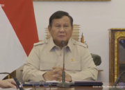 Presiden Prabowo Dorong Kesiapsiagaan Nasional Hadapi Bencana Alam Beruntun